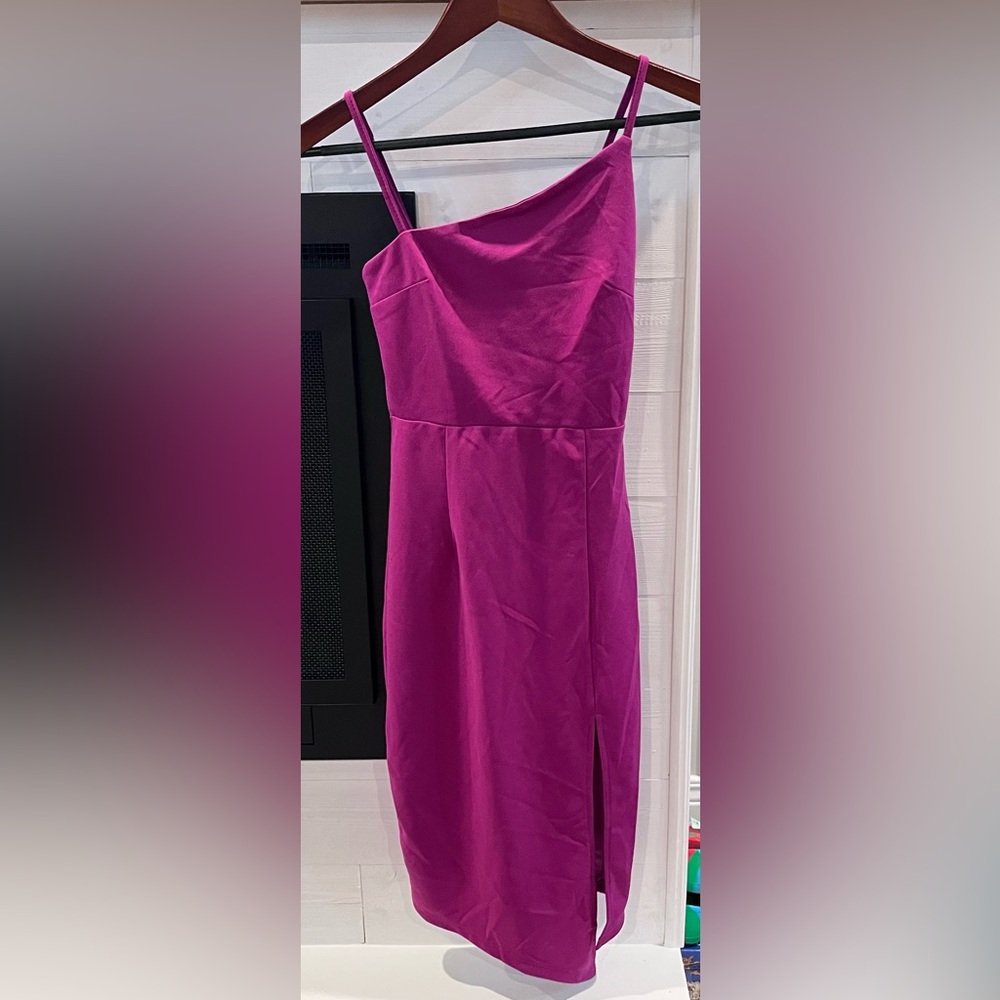 Lulu's Shape the Night Black Midi Dress XS NWT. 1223